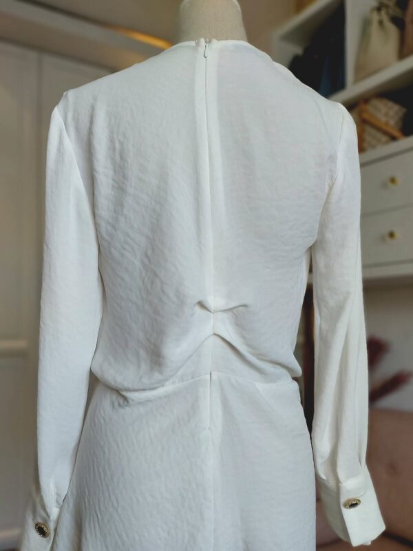 BLUSA CRUZADA MANGA LARGA - Imagen 5