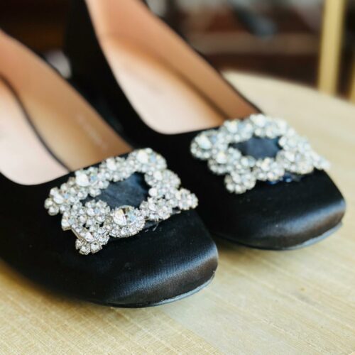 ZAPATO JOYA BAJO SATINADO - Imagen 3