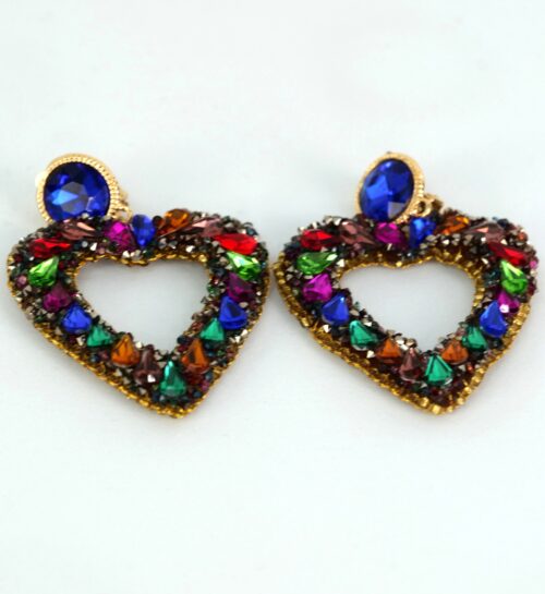 PENDIENTES JOYA CORAZÓN - Imagen 2