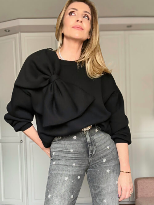 SUDADERA LAZO OVERSIZE