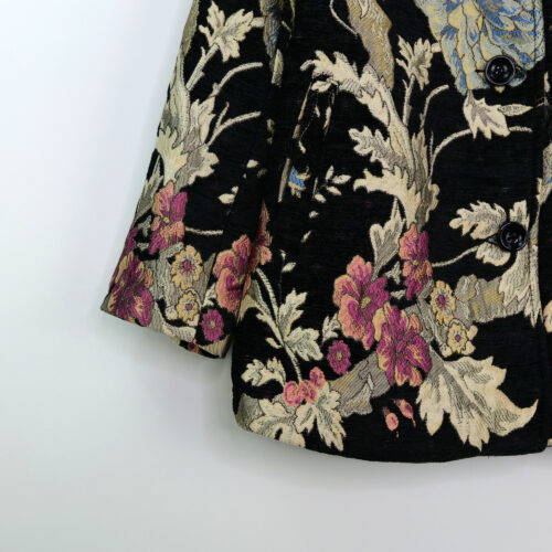 CHAQUETA BORDADA FLORES - Imagen 5