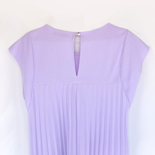 VESTIDO PLISADO MANGA CORTA - Imagen 12