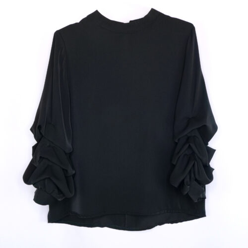 BLUSA MANGAS FRUNCIDAS