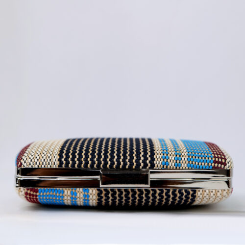 CLUTCH RAFIA RAYAS - Imagen 4