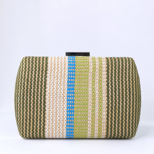 CLUTCH RAFIA RAYAS - Imagen 5
