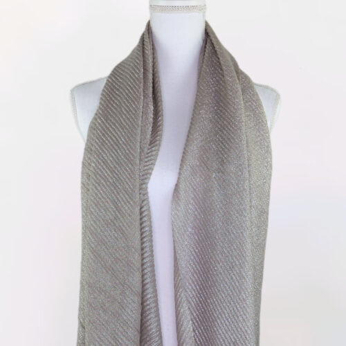 FOULARD LUREX PLISADO - Imagen 3