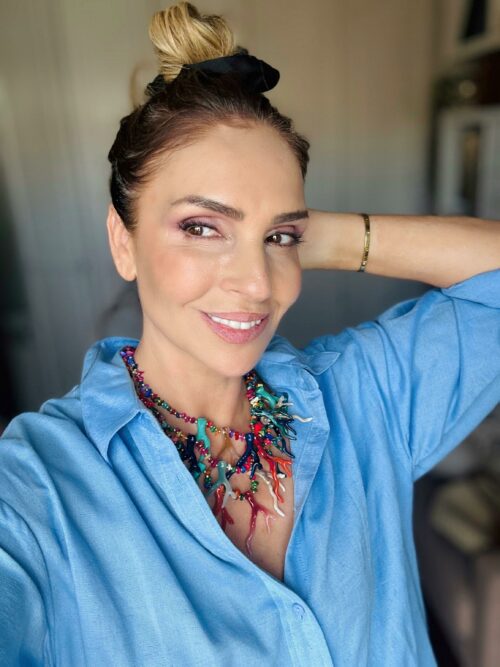 COLLAR CORAL MULTICOLOR