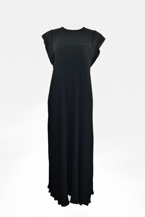 VESTIDO PLISADO MANGA CORTA - Imagen 18