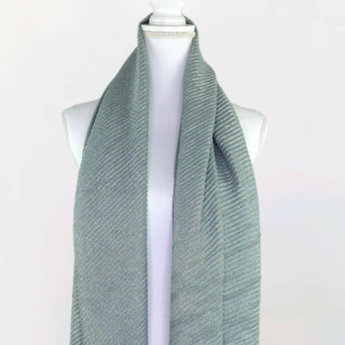 FOULARD LUREX PLISADO