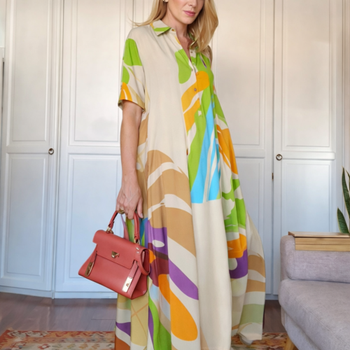 VESTIDO CAMISERO HOJA DE ADÁN