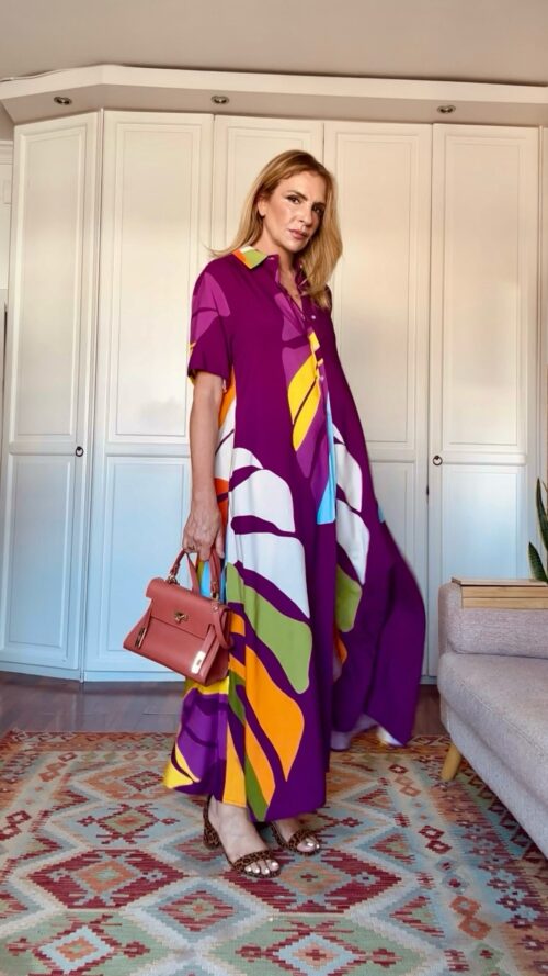 VESTIDO CAMISERO HOJA DE ADÁN