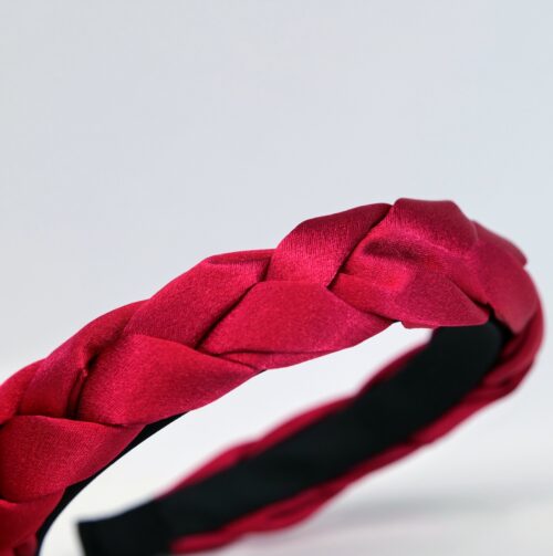 DIADEMA TRENZADA SATINADA - Imagen 2