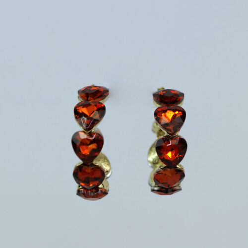 PENDIENTES ARO CORAZONES