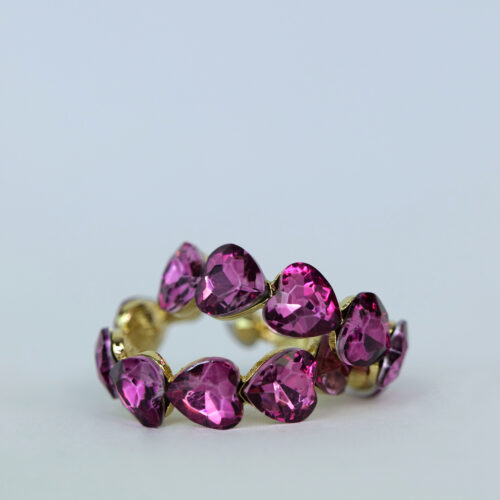 PENDIENTES ARO CORAZONES - Imagen 3