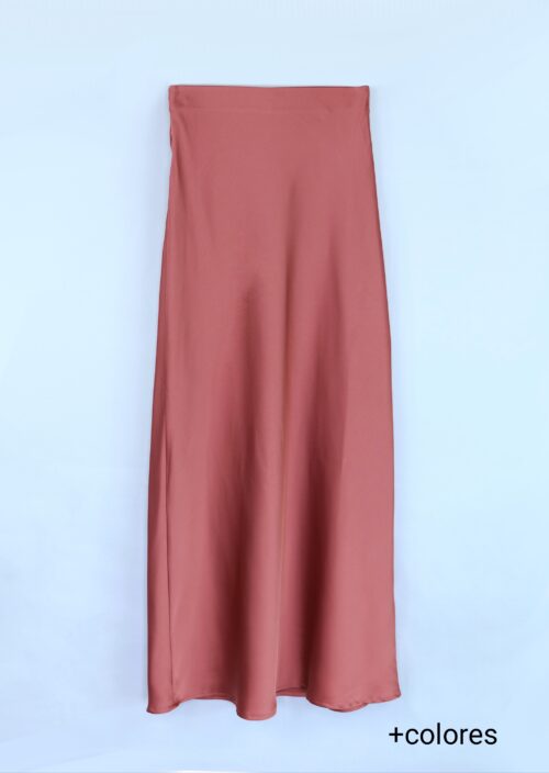 FALDA MAXI SATINADA
