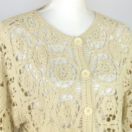 CHAQUETA BOTONES CROCHET - Imagen 2