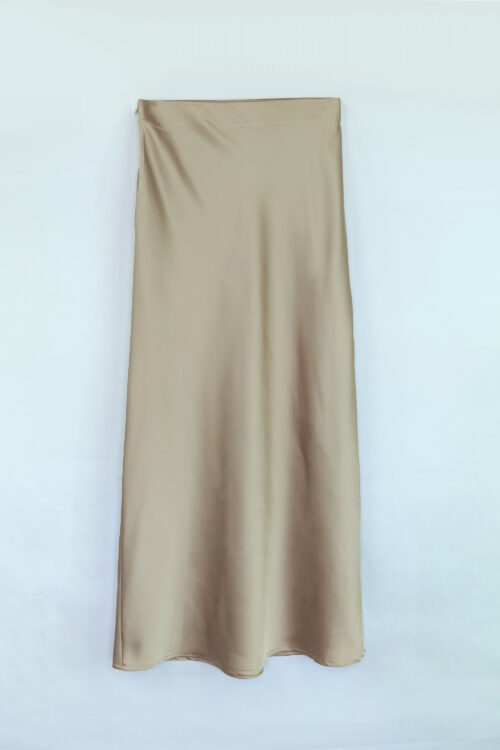FALDA MAXI SATINADA - Imagen 2
