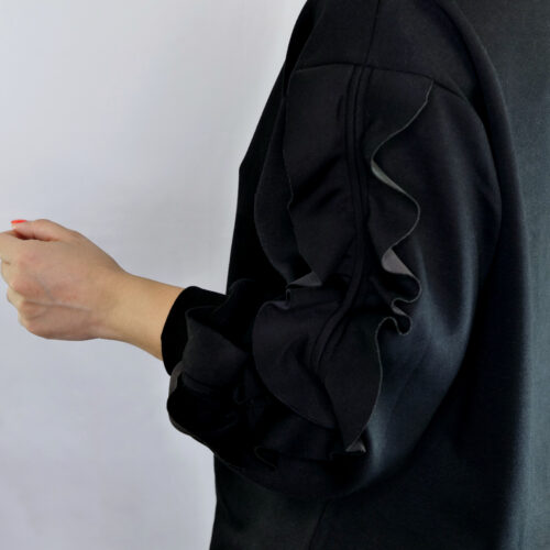 SUDADERA MANGA VOLANTES