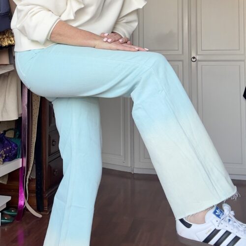 JEANS AGUAMARINA LAVADOS - Imagen 4