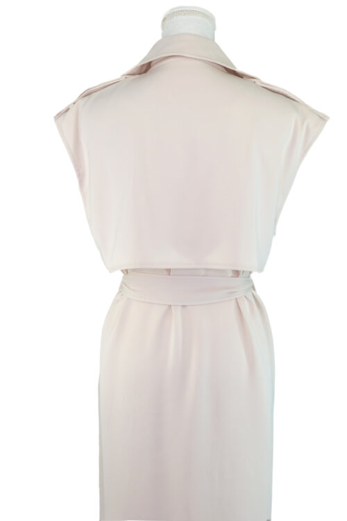 CHALECO LARGO CRUZADO - Imagen 6