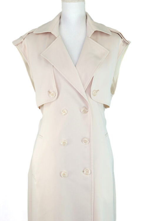 CHALECO LARGO CRUZADO - Imagen 5