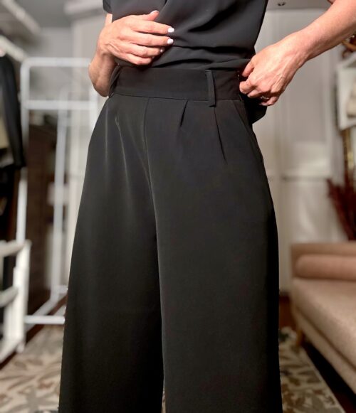 PANTALÓN PALAZZO FLUIDO - Imagen 4
