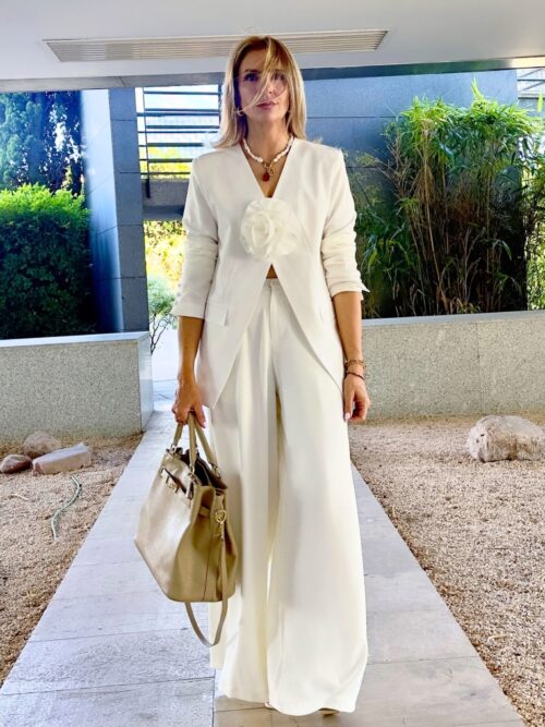 PANTALÓN PALAZZO BLANCO