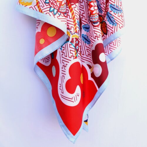 PAÑOLETA CUADRADA MANOS - Imagen 4