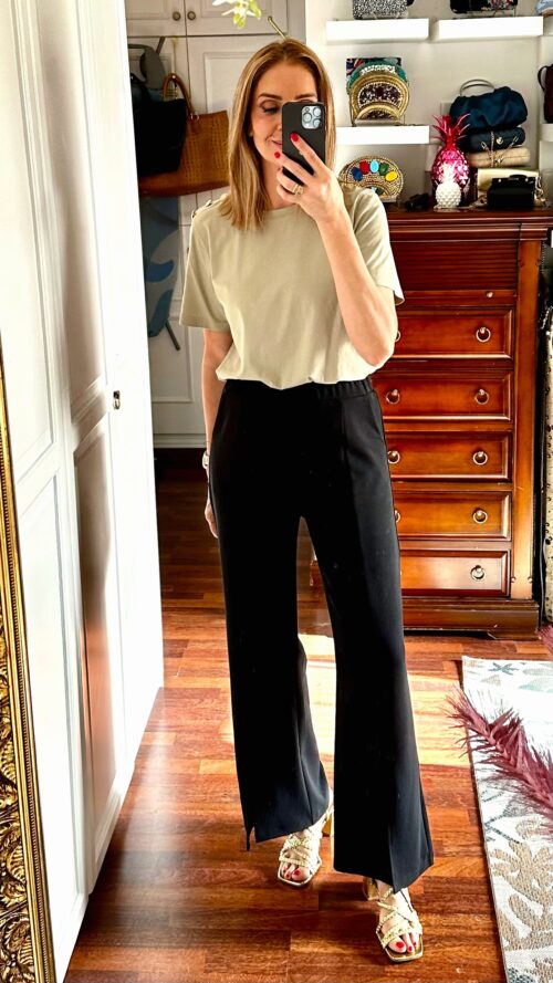 PANTALÓN CREPÉ ABERTURAS - Imagen 2