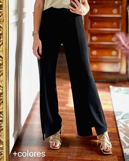 PANTALÓN CREPÉ ABERTURAS - Imagen 3