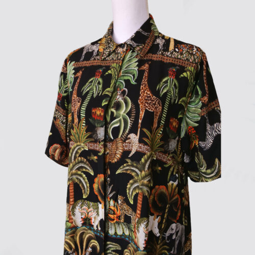 VESTIDO CAMISERO JUNGLA - Imagen 2