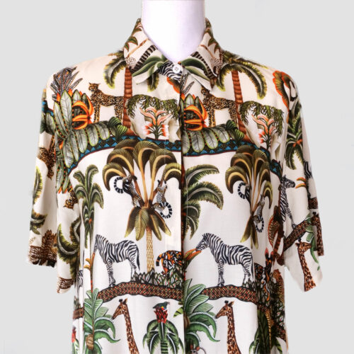 VESTIDO CAMISERO JUNGLA - Imagen 3