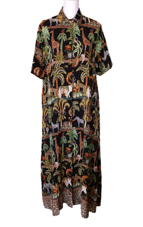 VESTIDO CAMISERO JUNGLA