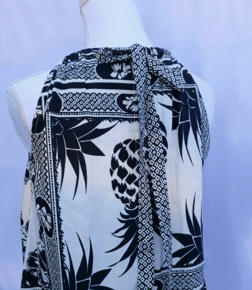 VESTIDO PIÑAS HALTER - Imagen 2