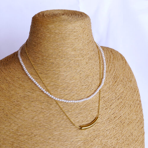 DOBLE COLLAR PERLITAS