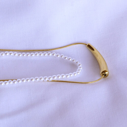 DOBLE COLLAR PERLITAS - Imagen 2