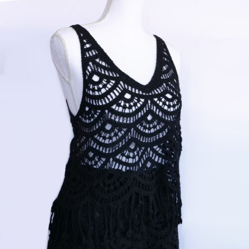 CONJUNTO SHORT Y TOP CROCHET