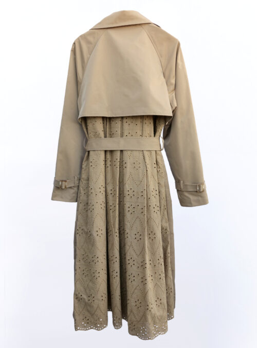 TRENCH BORDADO INGLÉS