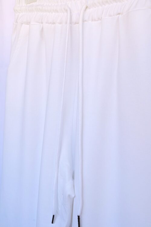 PANTALÓN JOGGER BLANCO - Imagen 3