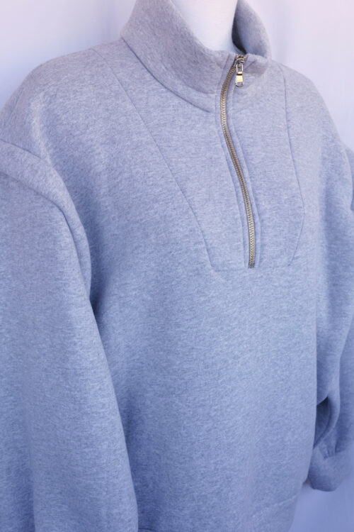 SUDADERA CUELLO CREMALLERA