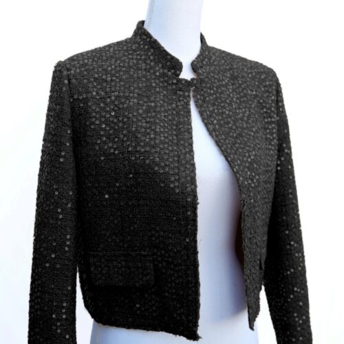 CHAQUETA ESTRUCTURA LENTEJUELAS - Imagen 5