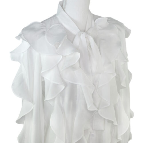 BLUSA LAZADA VOLANTES - Imagen 5