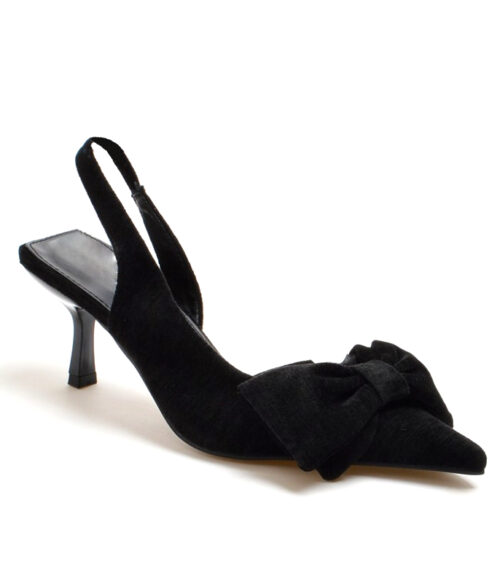 ZAPATO DESTALONADO TERCIOPELO - Imagen 2