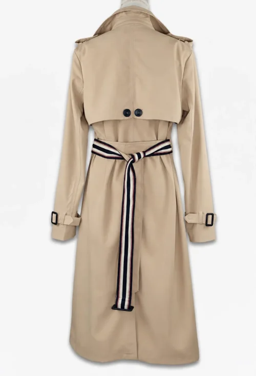 GABARDINA CLÁSICA PREMIUM CINTURÓN REVERSIBLE - Imagen 2