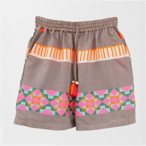 CONJUNTO TOP Y SHORT ÉTNICO - Imagen 5