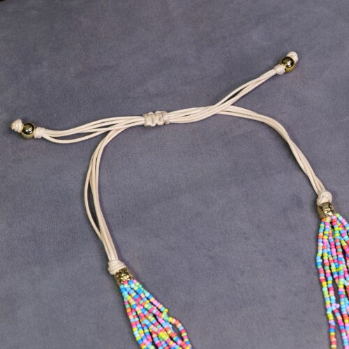COLLAR MULTIVUELTAS CRISTALES - Imagen 4