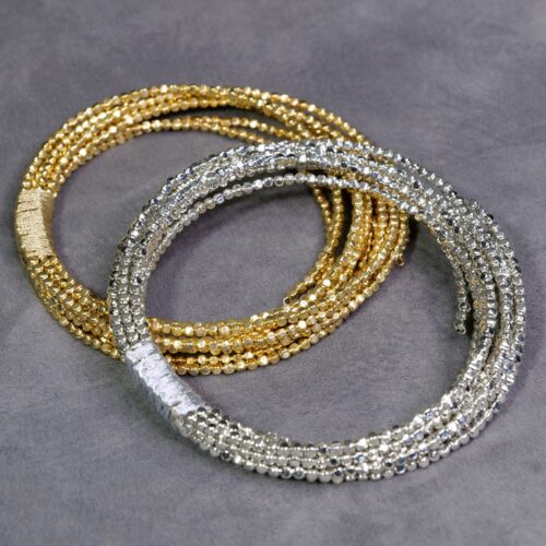 CHOKER CUENTAS ESPIRAL