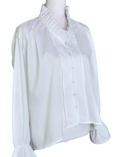 CAMISA CUELLO PLISADO