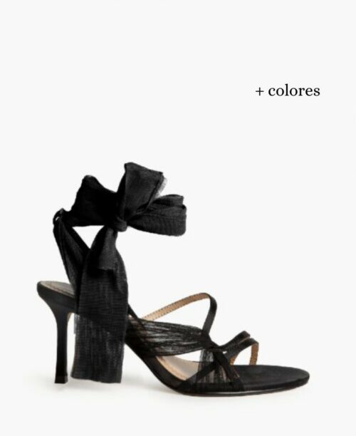 SANDALIA TACÓN LAZADA