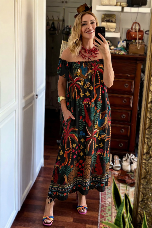 VESTIDO SELVA TROPICAL